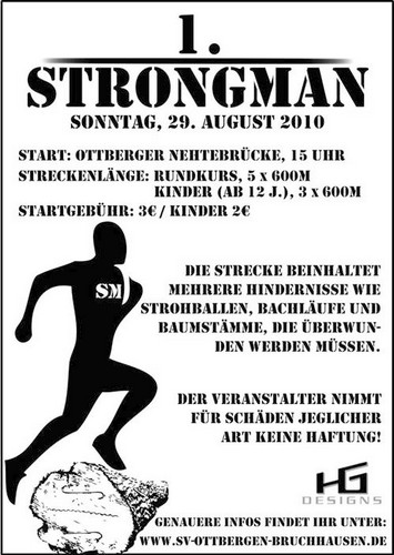 1. Strongmanlauf am So., 29.08.2010