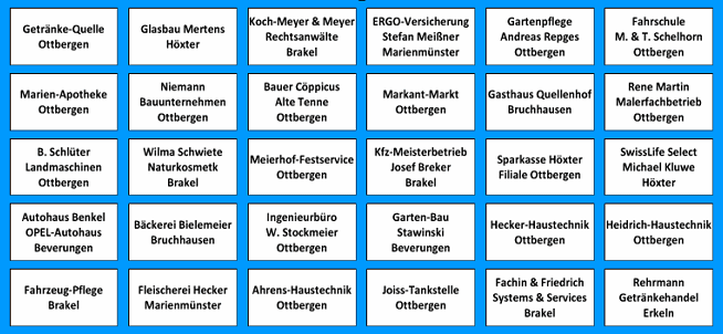 unsere Kick it-Sponsoren